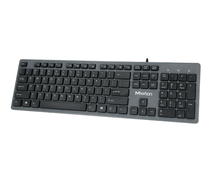 Meetion MT-K841 USB Ultra Thin Keyboard -Black - Zoom Image 4