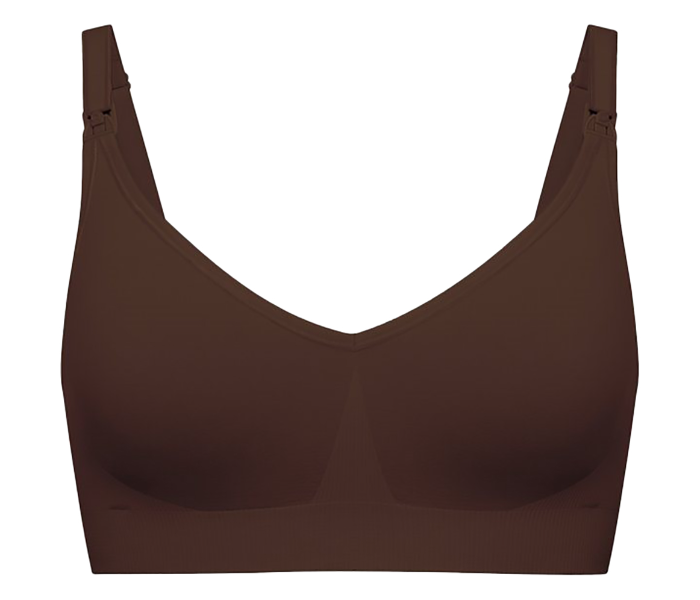 Bravado 1401BA-8 XL The Body Silk Seamless Cocoa Nursing Bra -Brown - Zoom Image 3