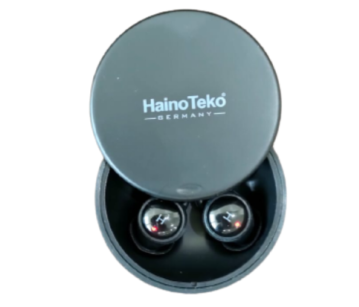 Haino Teko Round 3 Mini Sleep Buds Bluetooth Earphone - Black - Zoom Image 4