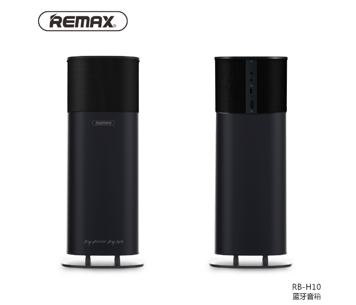 Remax RB-H10 Pro HIFI TWS Bluetooth Speaker - Black - Zoom Image 1