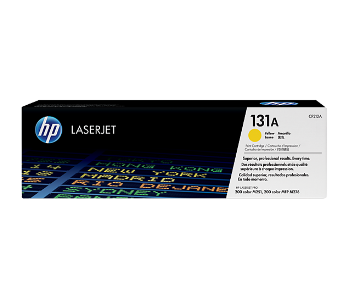 HP 131A CF212A Original LaserJet Toner Cartridge - Yellow - Zoom Image