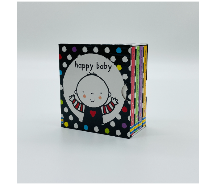 Kids Very First Black and White Little Library Book Happy Baby by Usborne Publisher - Zoom Image 2