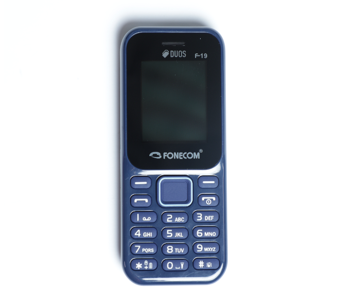 Fonecom F19 Dual Sim Base Phone - Blue - Zoom Image 2