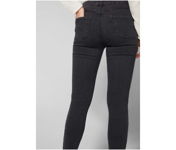 Springfield 682512501 Size 40 Denim for Women - Black - Zoom Image 4