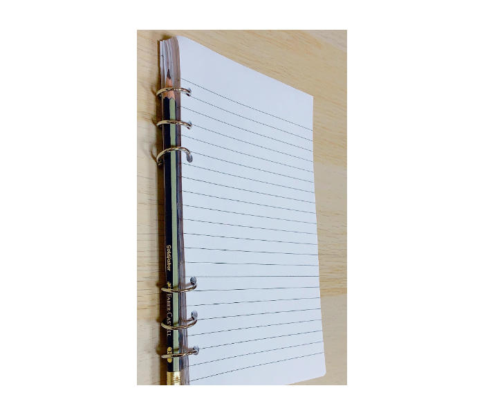 Chic Principle Ruled Metal Bound Notebook - Zoom Image 5