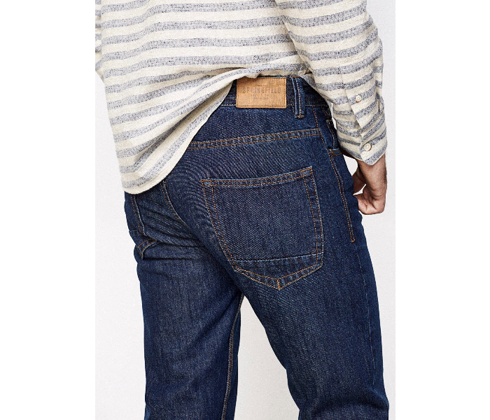 Springfield 175394010 Size 26 Denim for Men - Navy - Zoom Image 3