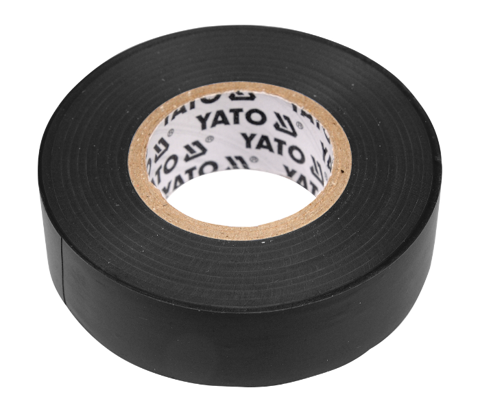 Yato YT-8165 20 Meter PVC Electrical Insulation Tape - Black - Zoom Image