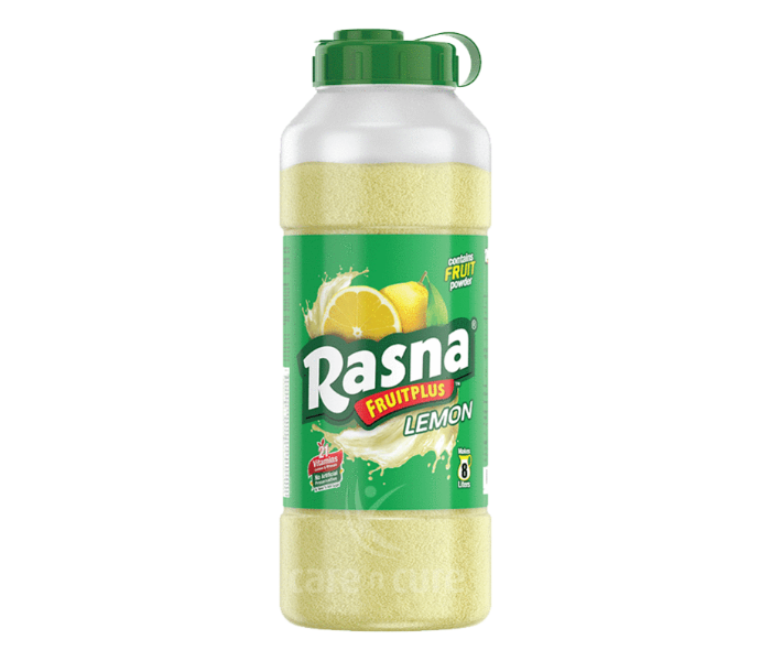 Rasna 65836 1 kg Lemon Flavour Powder PP Jar - Zoom Image