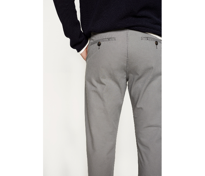 Springfield 155345344 Size 36 Chinos for Men - Grey - Zoom Image 3