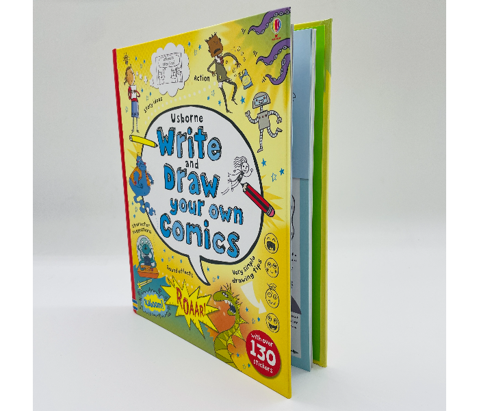 Write and Draw Your Own Comics Book Published by Usborne - Zoom Image 4