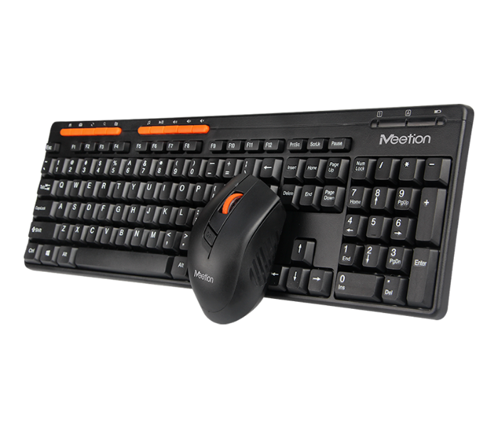 Meetion MT-4100  Wireless Keyboard And Mouse Combo -Black - Zoom Image 4