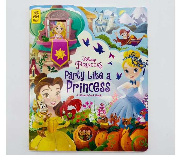 Disney Princess - Party Like a Princess Disney Board Story Book Published  by Autumn Publishing - Zoom Image 1