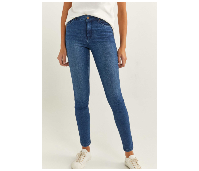 Springfield 684922915 Size 42 Jeans for Women - Medium Blue - Zoom Image 2