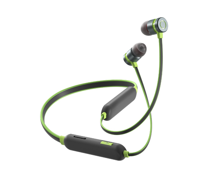 Remax RX-S100 Neck-Band Sports Wireless Earphone -Green - Zoom Image 2