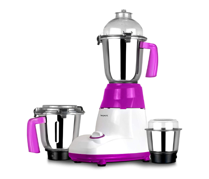 Impex BL 318B 750W 3 In 1 Mixer Grinder Blender with Jars - White - Zoom Image