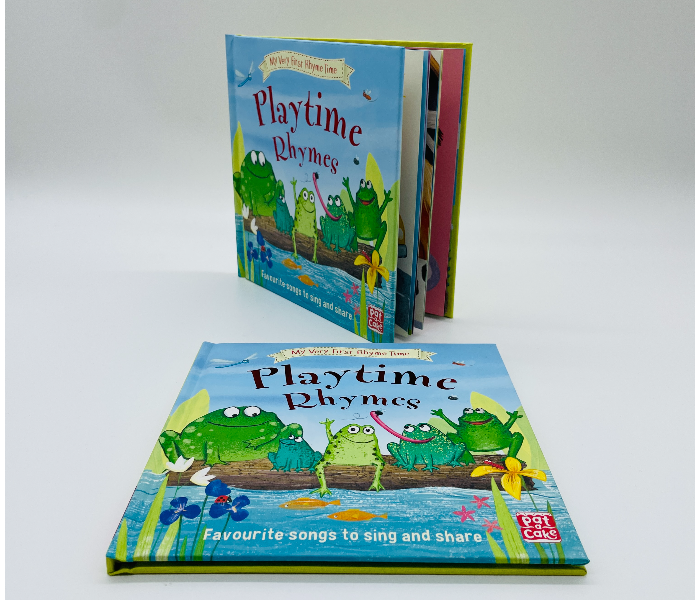 My Very First Rhyme Time Playtime Rhymes Kids Book Published by Pat-A-Cake - Zoom Image 4