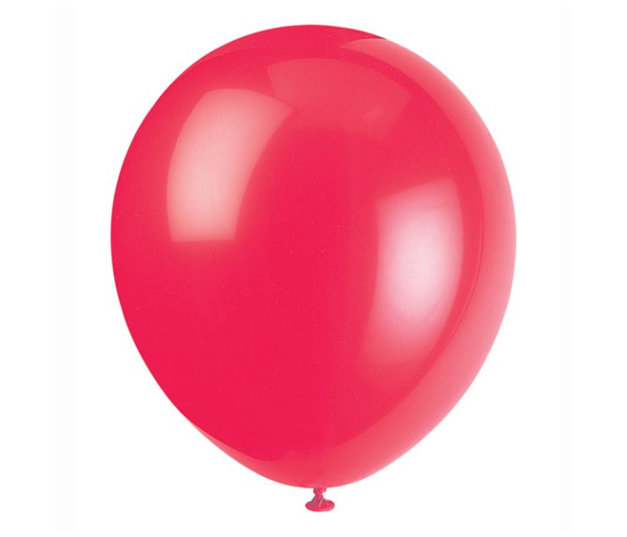 Mira Decor M D N12 256 12 inch Pack of 25 Piece Latex Balloon - Red - Zoom Image