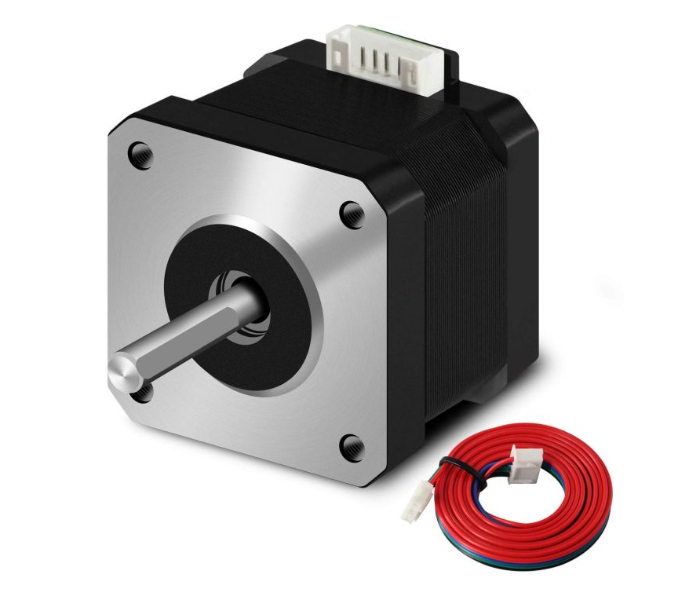 Nema 23HS5628 2.8A Two Phase 8Mm Shaft Stepper Motor -Silver And Black - Zoom Image 1