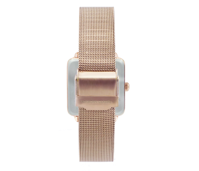 Holborn Classic  VS0014 28mm Victoria Pearl Watch for Women - Rose Gold and Snow White - Zoom Image 2