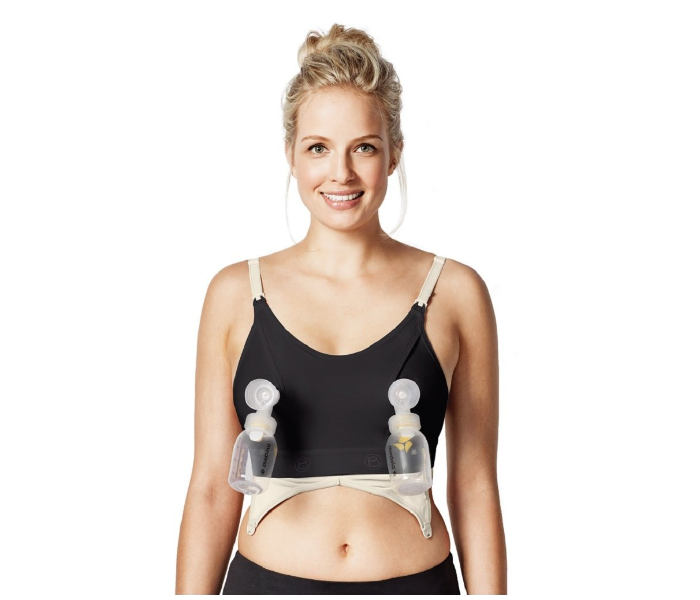 Bravado 9301XJ2-3 Large Clip And Pump Accessory Nursing Bra -Black - Zoom Image 2