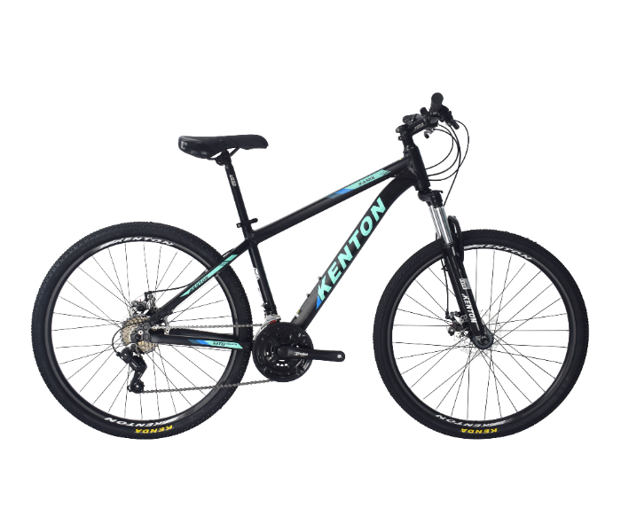 KENTON Aluminum Mountain Bike,Shimano 24 Speeds,27.5" inch Wheels, with Disc Brake.
Size : 27.5"- Black and Grass - Zoom Image 1