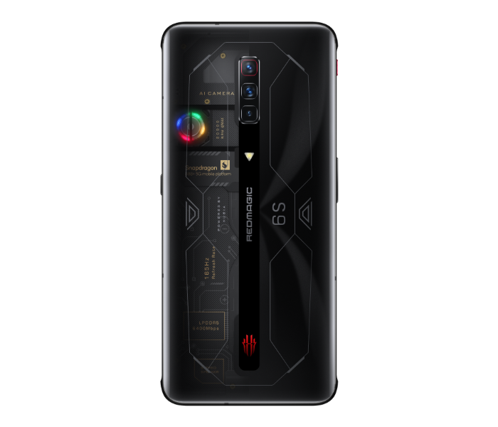 Nubia Redmagic 6S Pro 16GB RAM 256GB Snapdragon 888 Plus 5G Gaming Phone - Ghost Transparent - Zoom Image 1