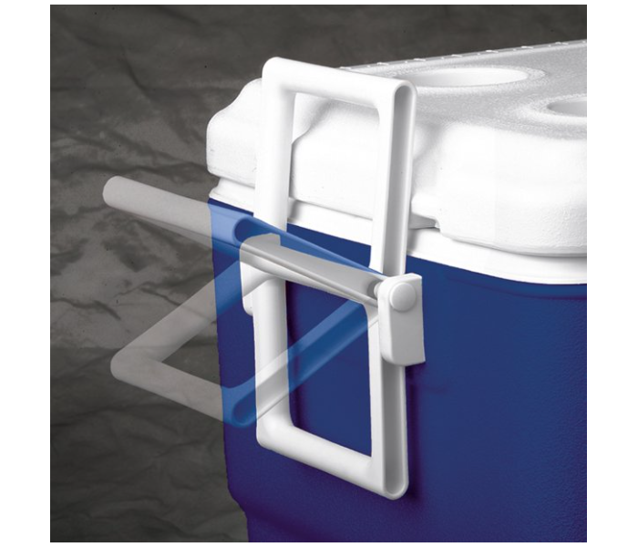 Coleman 3000006572 52 Quarts Xtreme 5 Day Heavy Duty Hard-Sided Cooler - Blue and White - Zoom Image 4