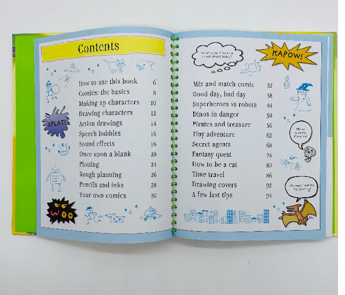 Write and Draw Your Own Comics Book Published by Usborne - Zoom Image 6