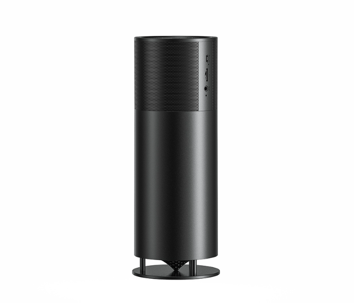 Remax RB-M46 Minsi Series 5W Wireless Desktop Speaker - Black - Zoom Image 1