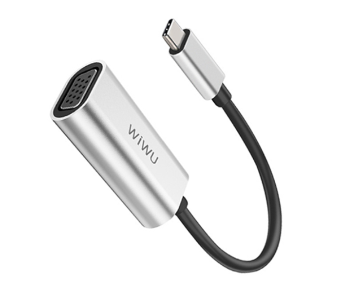 Wiwu ALPHAVGAG Type-C To USB-C Hub - Grey - Zoom Image 2