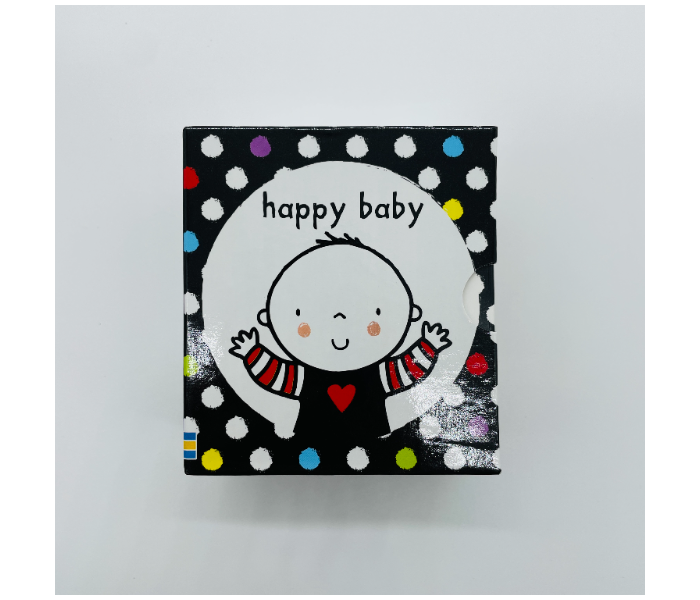 Kids Very First Black and White Little Library Book Happy Baby by Usborne Publisher - Zoom Image 1