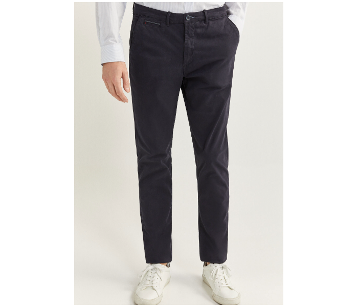 Springfield 155794710 Size 38 Chinos for Men - Navy - Zoom Image 1