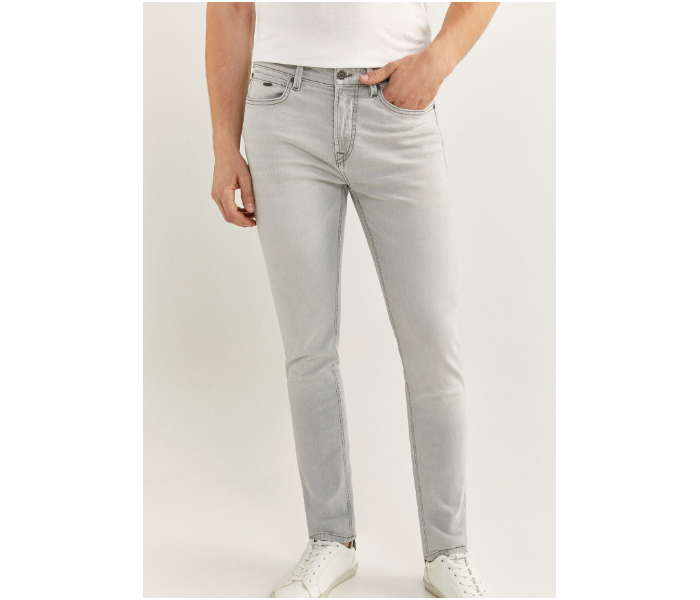 Springfield 175857848 Size 34 Jeans for Men - Light Grey - Zoom Image 1