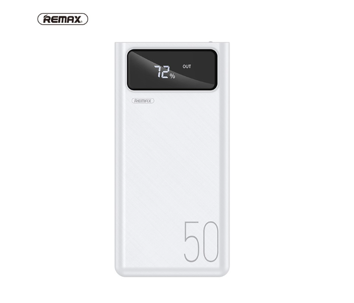 Remax RPP-162 Mengine Series 50000mAh 4 USB Power Bank - White - Zoom Image 1