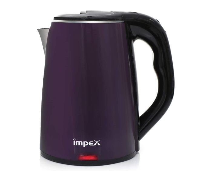 Impex Steamer 2001 1500W 1.8 Litres Double Layered Stainless Steel Electric Kettle - Violet - Zoom Image 1