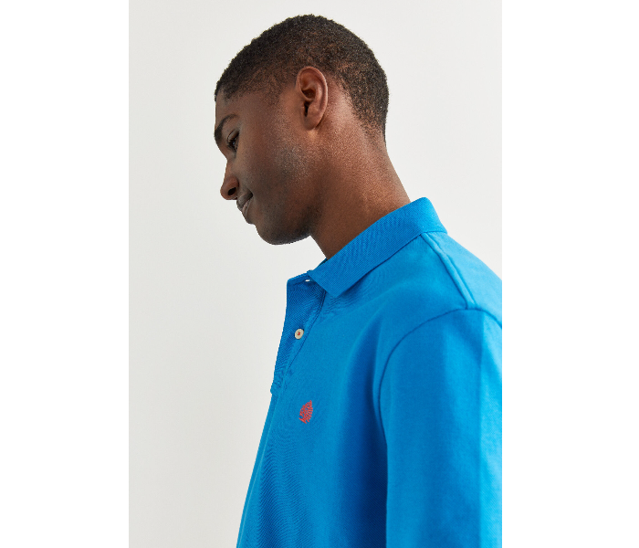 Springfield 855102287 Small Basic Polo Shirt for Men - Turquoise - Zoom Image 2