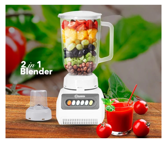 Generic 2-In-1 Blender - White - Zoom Image