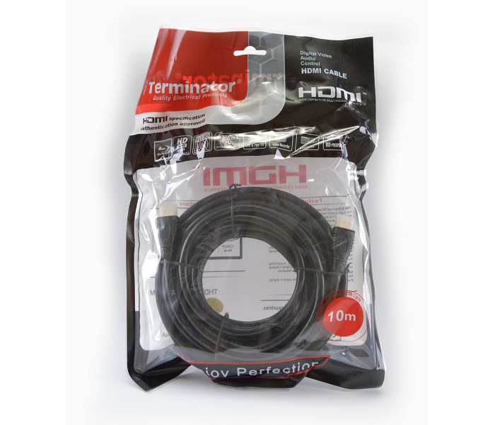 Terminator 10 Meter HDMI to HDMI Cable - Black - Zoom Image 2