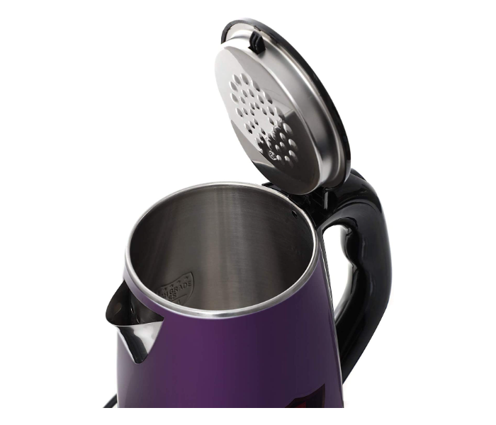 Impex Steamer 2001 1500W 1.8 Litres Double Layered Stainless Steel Electric Kettle - Violet - Zoom Image 4