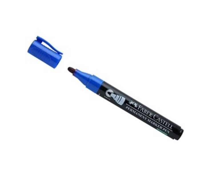 Faber Castell Permanent Marker Pens- Blue - Zoom Image 3