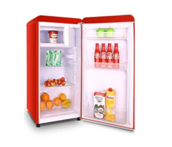 Aveva  BC96LH RED 86 Liter Refrigerator -Red - Zoom Image 2