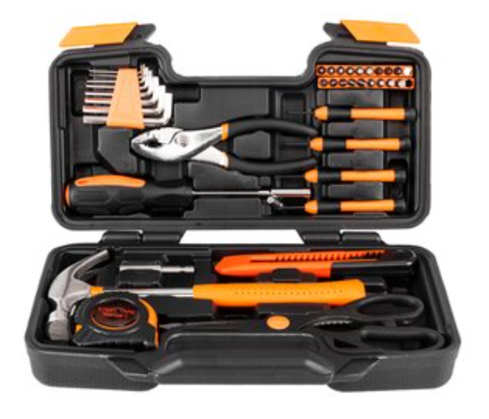 FN-Marionville 39 Piece Tool Set - Black and Orange - Zoom Image 1