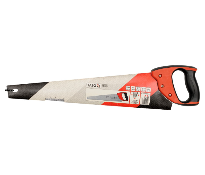 Yato YT-3103 500mm Hand Saw - Black and Red - Zoom Image 2