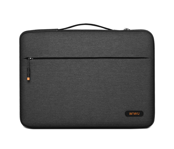 Wiwu PWRHCLSC133B Pilot Water Resistant High-Capacity Laptop Sleeve Case - Black - Zoom Image 1