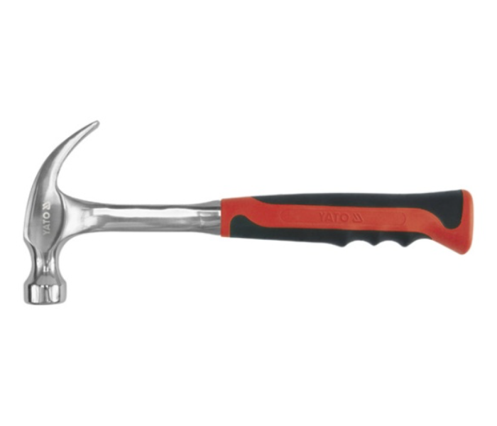 Yato YT-4570 450gm Steel Claw Hammer - Black and Red - Zoom Image