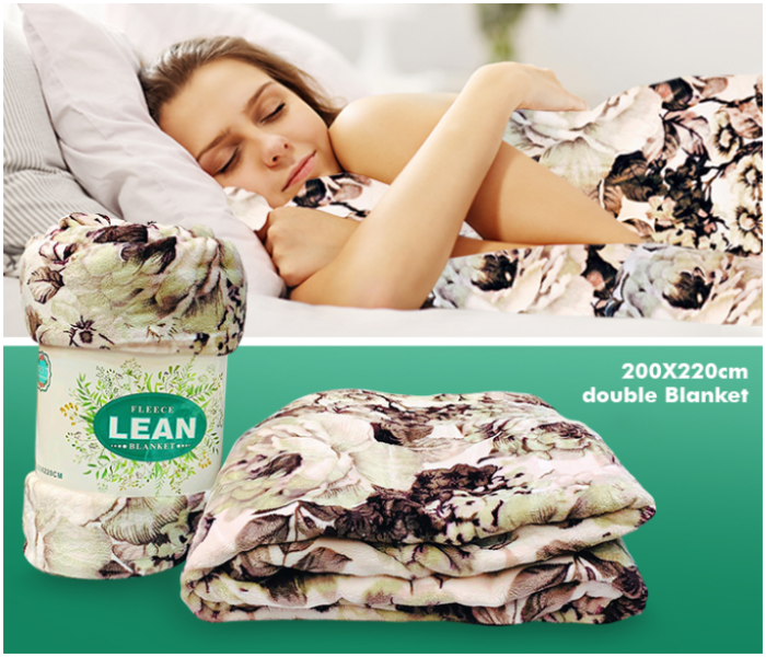 Fleece Lean Designed 200X220cm Assorted Blanket - Zoom Image 2