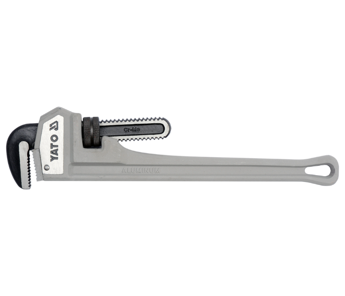 Yato YT-2481 12 Inch Cr-Mo Steel Pipe Wrench - Grey and Black - Zoom Image