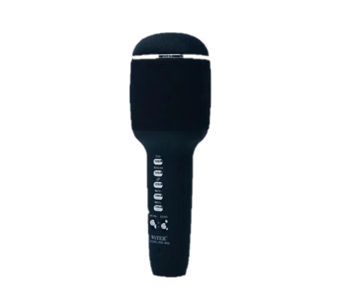 WSTER WS-900 Wireless Kids Karaoke Microphone with Speaker - Black - Zoom Image