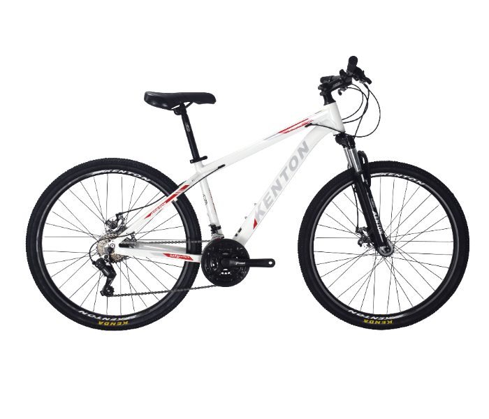 KENTON Aluminum Mountain Bike,Shimano 24 Speeds,27.5" inch Wheels, with Disc Brake.
Size : 27.5" - White and Red - Zoom Image