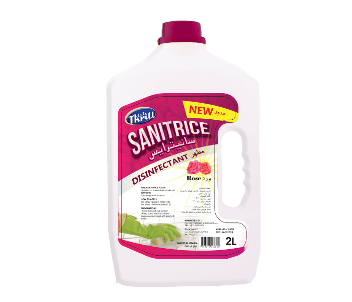 Sanitrice DLX039 2Liter Citrus Pine Rose Disinfectant Liquid - Zoom Image